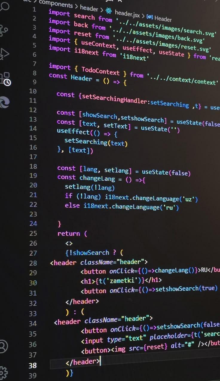 Mobile app project planning workspace with devices and development tools